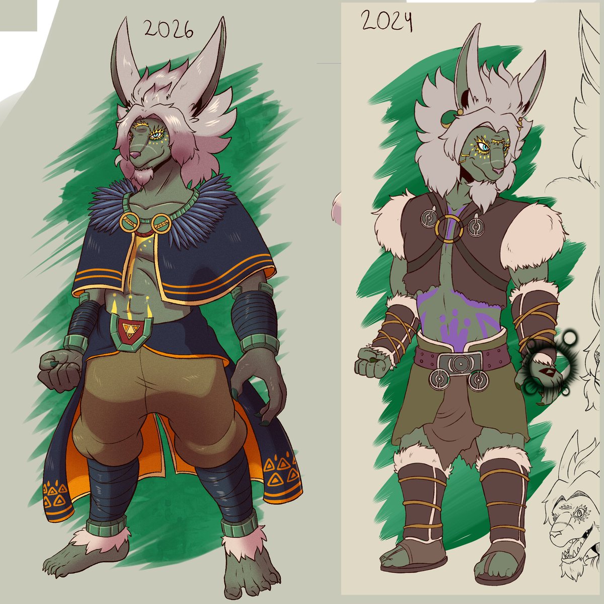 DoragonRayen's tweet photo. I'm scared to publish Zelda, but I have to get over that fear. XD
A redesign of Deboria, which, to be honest, I like much better.
#zelda #totk #totkau #Zonai https://t.co/K7eUBHNqGE