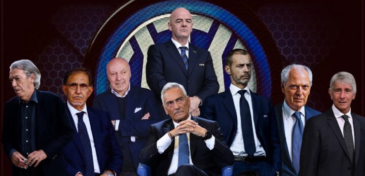 Ilarioebasta's tweet image. L'attuale piramide gerarchica del calcio italiano, siamo in buone mani, ottime direi😡