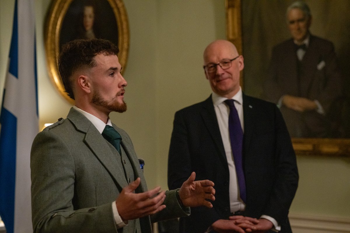 First Minister tweet media