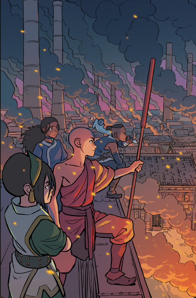 4vataruniverse's tweet image. The Gaang