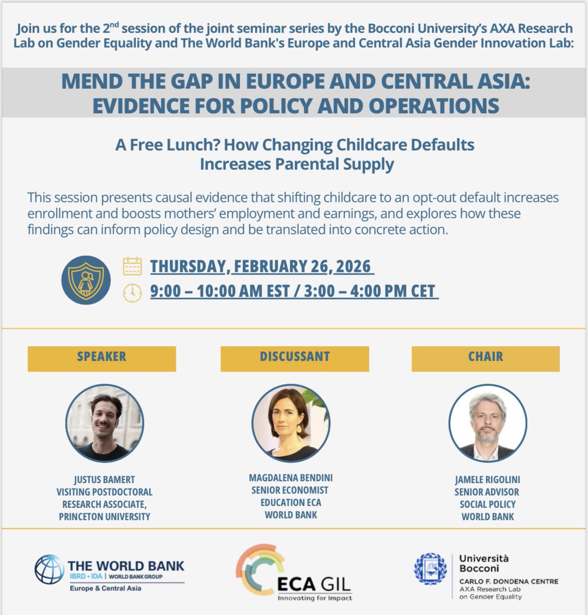 AXA Research Lab on Gender Equality tweet media