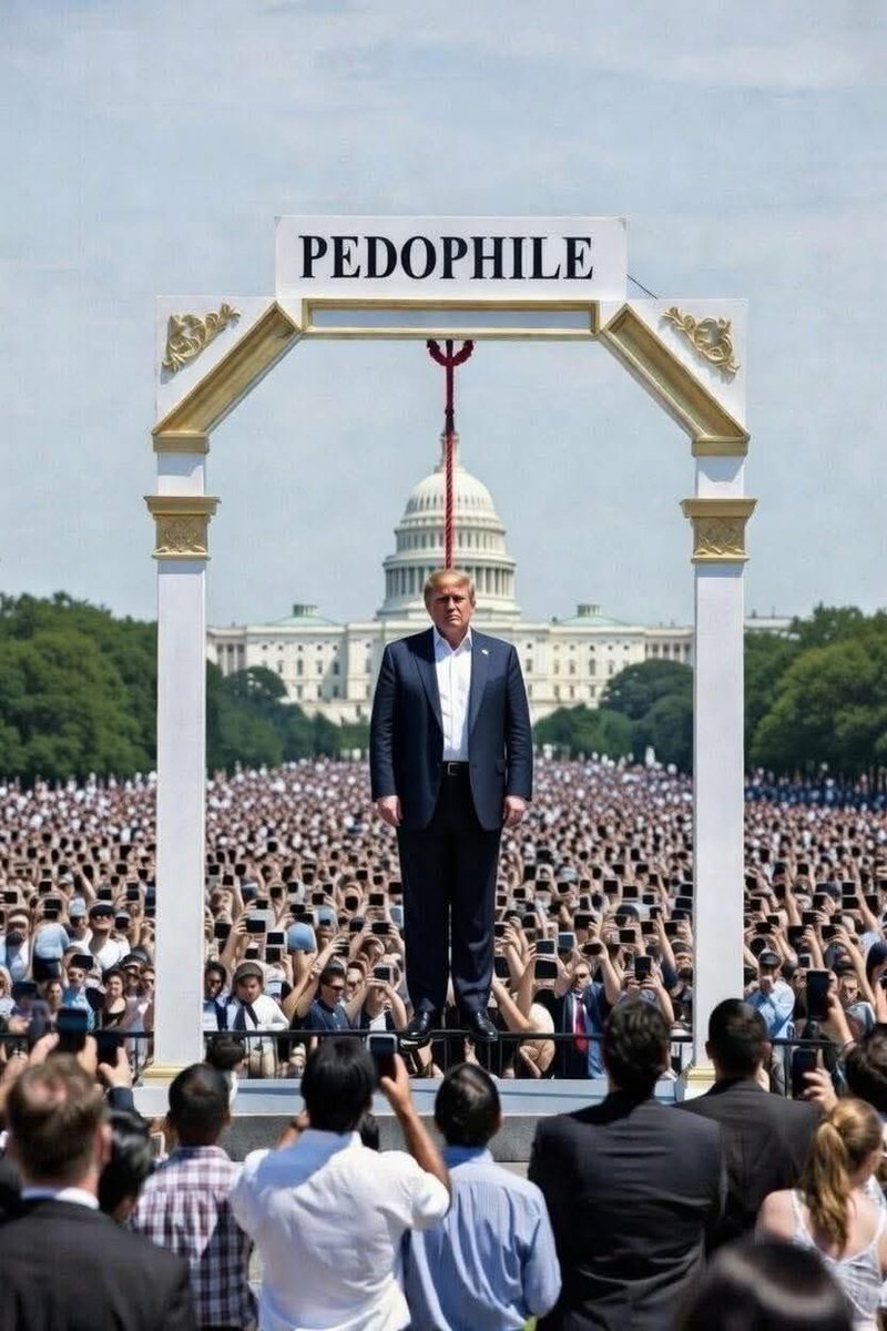 ¡Y todos en la lista después de él! No importa su estatus, afiliación política o "impacto en la economía"
#EpsteinTrumpFiles