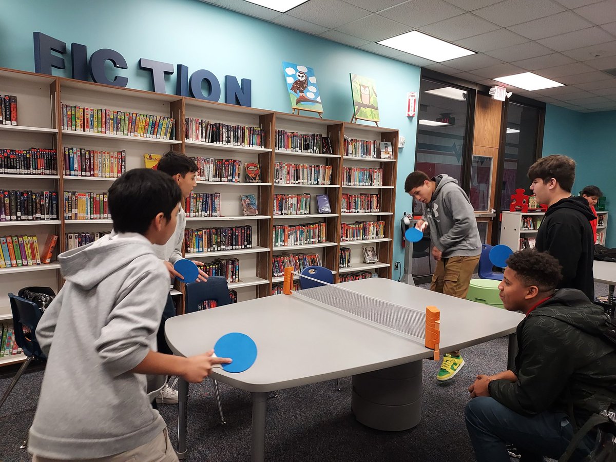 Olle Middle School Library tweet media