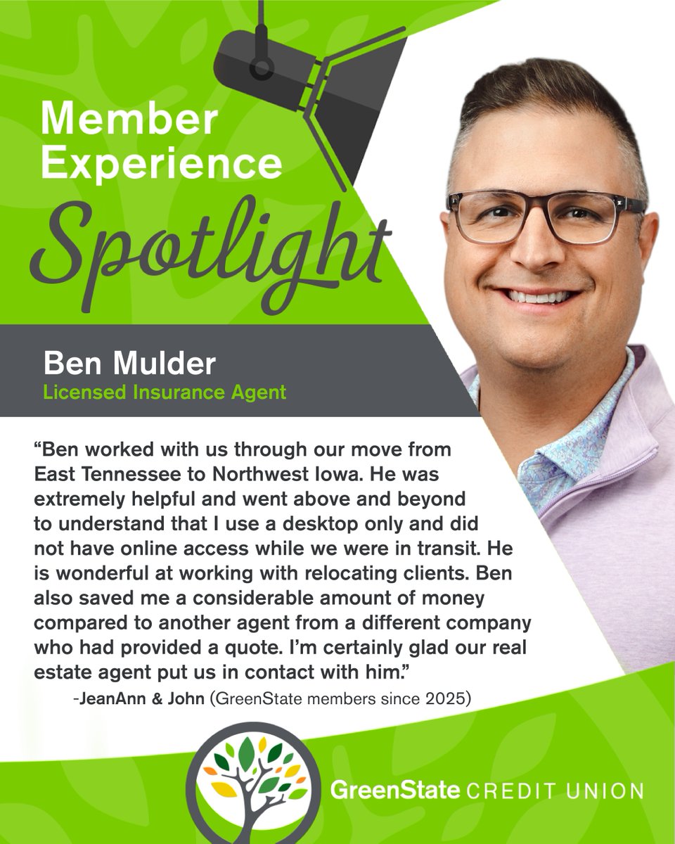 GreenState Credit Union tweet media