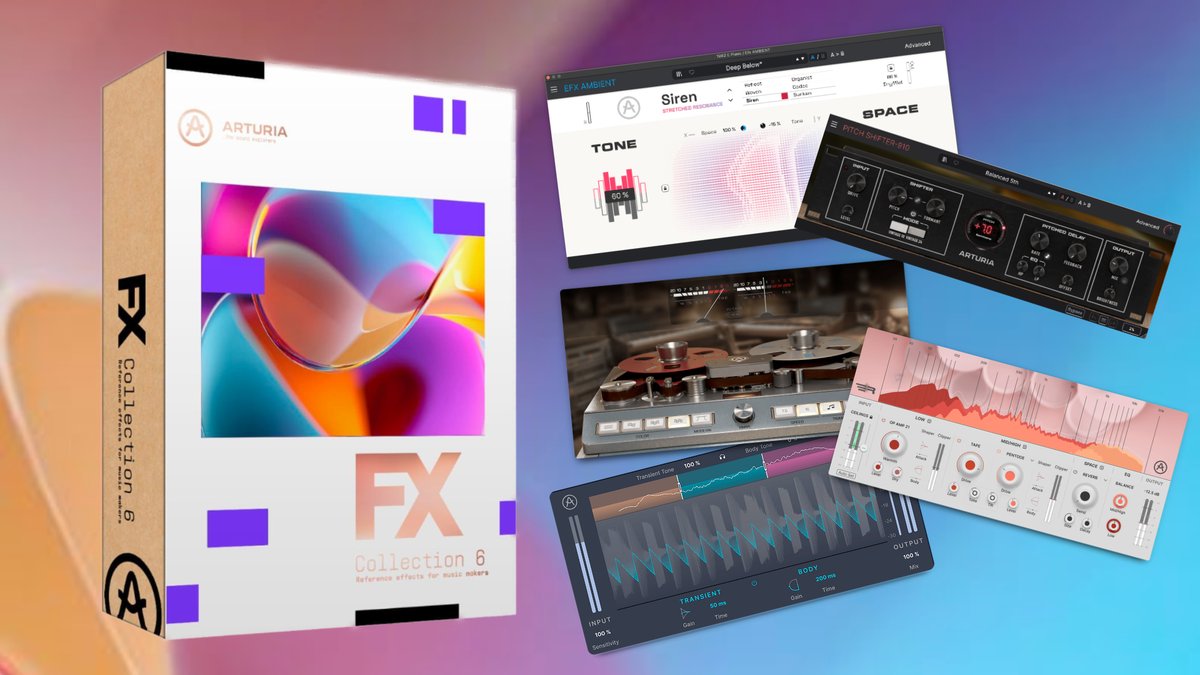 synthanatomy's tweet image. Arturia FX Collection 6 review: Efx Ambient, Pitch Shifter-910, and 37 more effects plugins
synthanatomy.com/2026/02/arturi…
#vstplugins #vst #musicproduction #musicproducer #sounddesign #synthesizer #synthanatomy