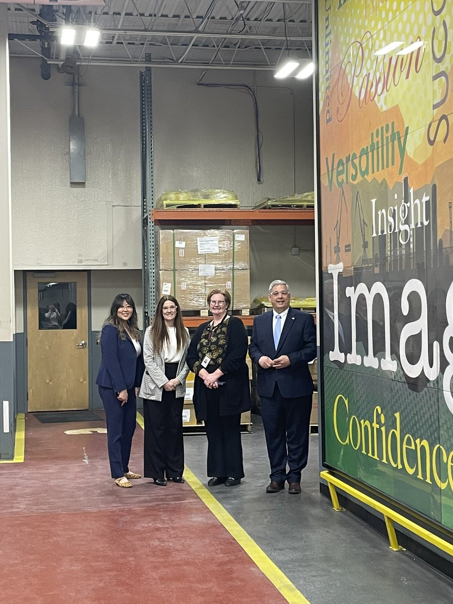 EOPSS's tweet photo. Today, Secretary Kwon visited @AWChesterton,  a Groveland-area manufacturer and longtime local employer, to see firsthand the company’s emergency preparedness partnership with Groveland schools and thank the team behind it.

Through close collaboration with Groveland schools, local public safety officials, and town leadership, A.W. Chesterton has helped build a strong, coordinated emergency plan. This partnership demonstrates how planning, training, and clear communication across schools, government, and community partners help keep students and communities safe.

We are grateful to @SenBruceTarr, Representative Ramos, Chief Gillen, Town Administrator Oldham, A.W. Chesterton staff, and Bagnall Elementary school leaders for their leadership and dedication to student safety.

On behalf of the Healey-Driscoll Administration, Secretary Kwon presented a Certificate of Appreciation recognizing this model of collaboration and reaffirming our shared commitment to emergency preparedness in communities across Massachusetts.

@GrovelandPolice @TownofGroveland