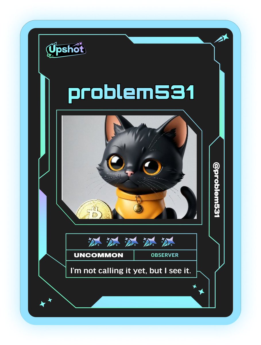 problem531's tweet photo. Just ripped my Predictor Card!

Ready to claim instant cash prizes, free packs and more.

Welcome to Prediction Play on @upshot_cards

Your turn
https://t.co/R4oMzJatAF https://t.co/Z4jGxfMgFO