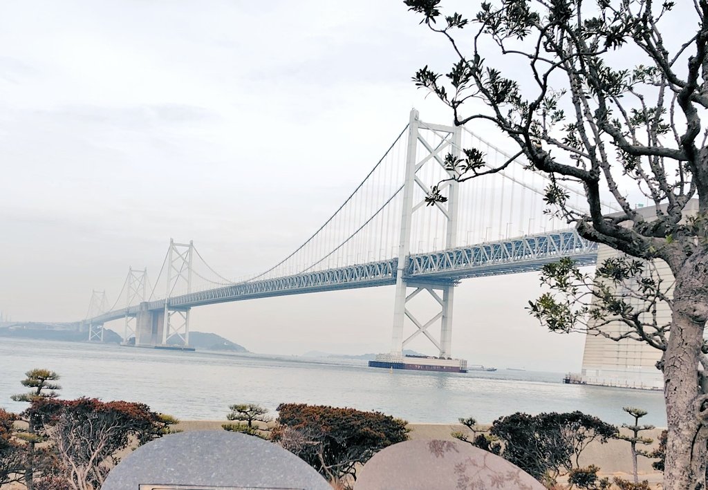 瀬戸大橋記念館 本四連絡橋の歴史や工事に関する展示。基礎部分の工法