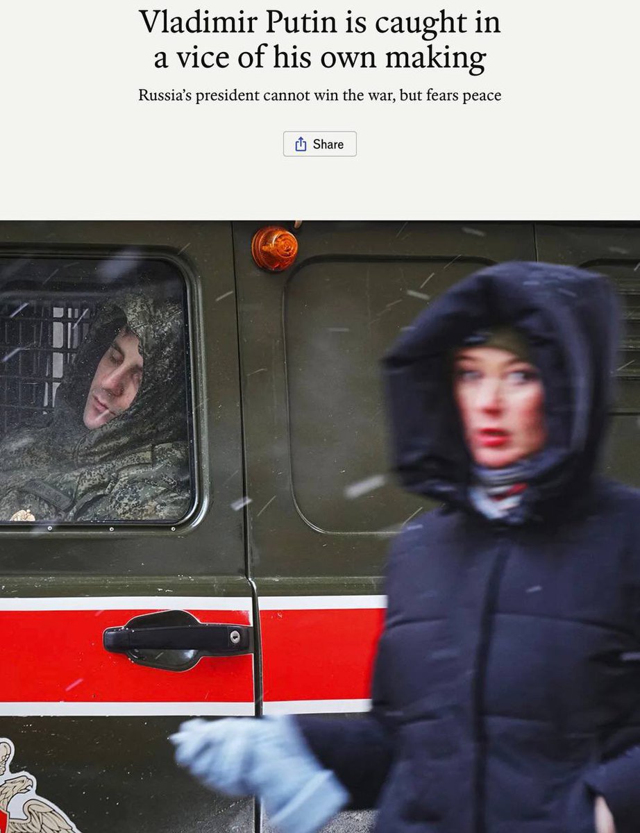 🇺🇸🇺🇦 Trump no longer has leverage over Kyiv and Zelensky, — The Economist

📍Ukraine’s abandonment of its entrenched positions would be a strategic disaster, but the US’s ability to force Zelensky to accept unfavorable peace terms has been exhausted.
📍Arms supplies are routed