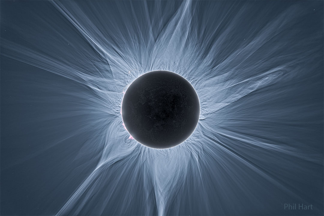 Detailed View of a Solar Eclipse Corona
Image Credit &amp; Copyright: Phil Hart