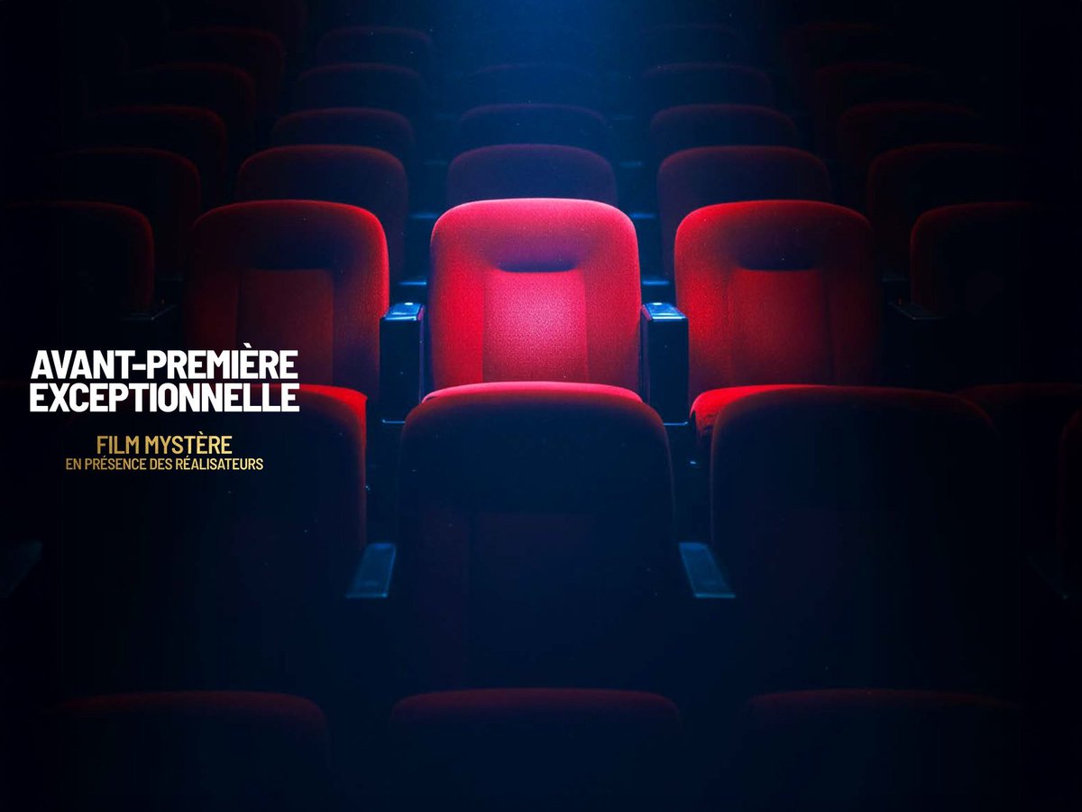 Dans moins de 2 mois nous allons vous proposer une rencontre Cinématographique à l'aveugle dans notre ciné ! Laissez vous tenter par cette avp inédite et surprise avec en prime des échanges avec des invités exceptionnels !
Accessible à tous, ne ratez pas CETTE rencontre ! #brive