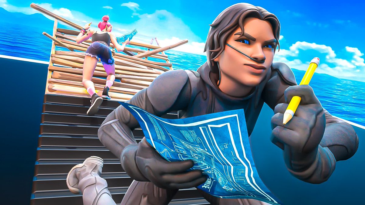 I'm looking for a graphic designer who can make thumbnails for my Fortnite maps... SIMILAR TO THE ONE BELOW

BUDGEDT: 20€