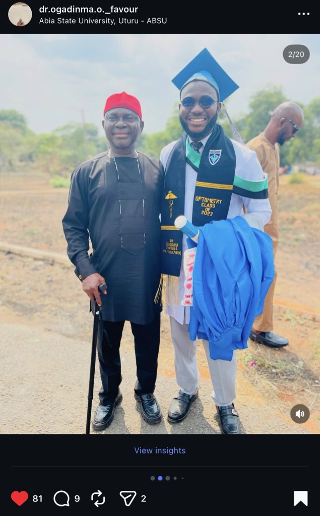 Favour_Ogadimma's tweet photo. 1 year after the oath.
I and my beautiful elder sister.๐ฅฐ๐โค๏ธ
Lives changed. Vision restored.
Would I choose this path again? 100%. ๐๏ธ๐ฅ
God bless Abia State @alexottiofr
God bless @Nedunaija https://t.co/yJSzorZtgh