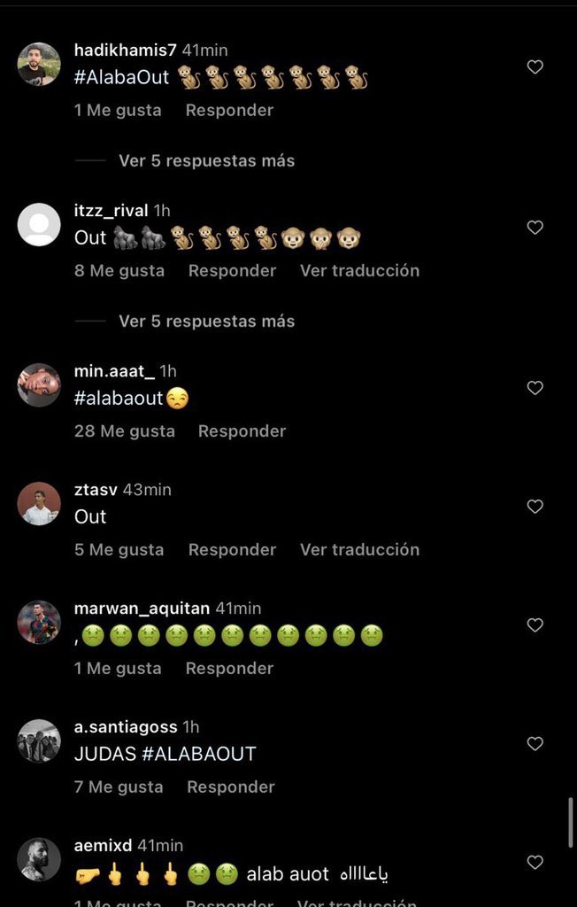 Andydenazareth7's tweet image. Jis paske Alaba te vote Messi, gade sa moun VARDRID k ap denonse rasis yo te fè l.