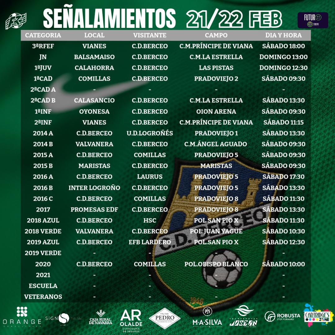 💚SEÑALAMIENTOS BERDES 💚

📅21-22 febrero