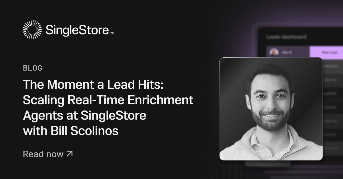 SingleStore tweet media