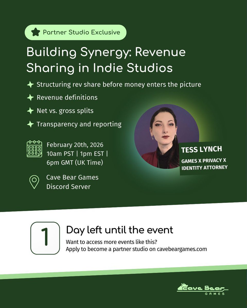 Cave Bear Games tweet media