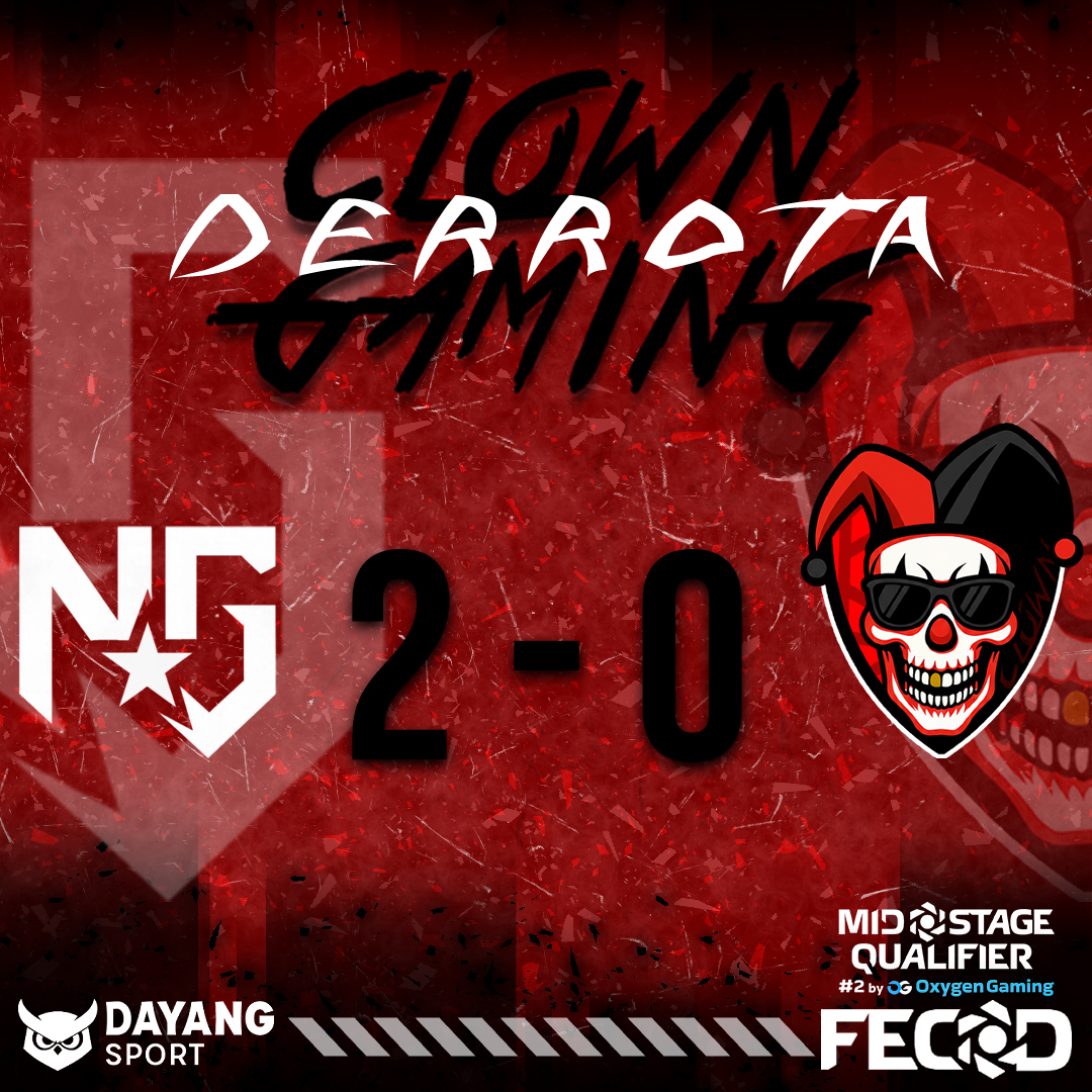 ❌DERROTA | #FECODQualifier2

Finaliza nuestro camino en la R3 del LB. GG a #NovaGaming 

Tenemos un mes por delante para pulir errores, crecer como equipo y demostrar el nivel que realmente tenemos. Esto no termina aquí. VAMOS 💪🔥

#WeMakeClowns 💀🤟