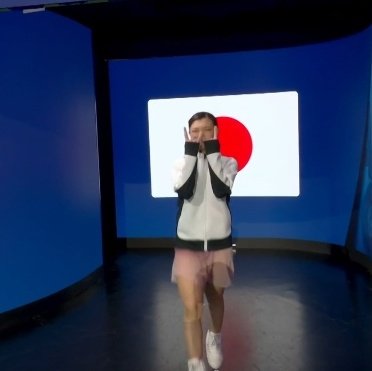 KAORI DOING WAKABA'S WONDER WOMAN... OH MY WAKAKAO