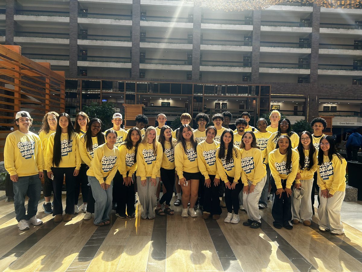 Foster HS DECA tweet media