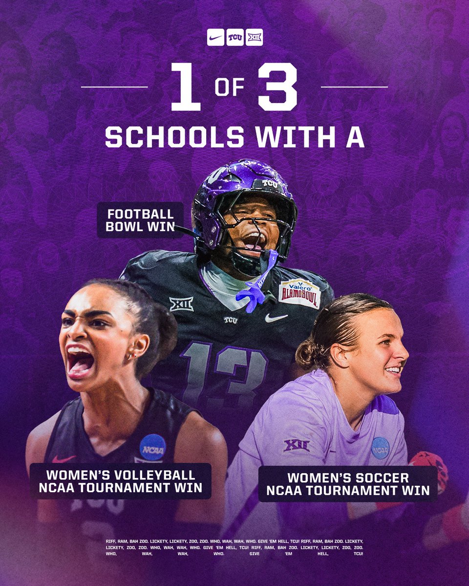 TCU Athletics tweet media