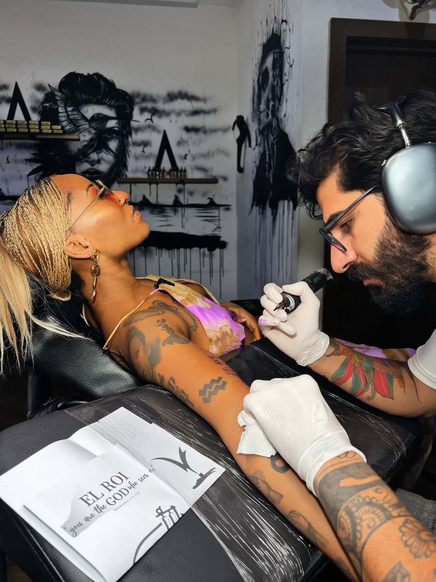 tattedupivatar's tweet photo. Ink therapy in session 🖤🖋️
Marking milestones one tatt at a time.
Tattoo reveal loading… + a lil mid-session mashup coming up🎧🔥
Stay tuned ❤️🔥
#Ivatar #TattedUpIvatar #NewInk #DeepInkTattoos https://t.co/LmtaaZF5Av
