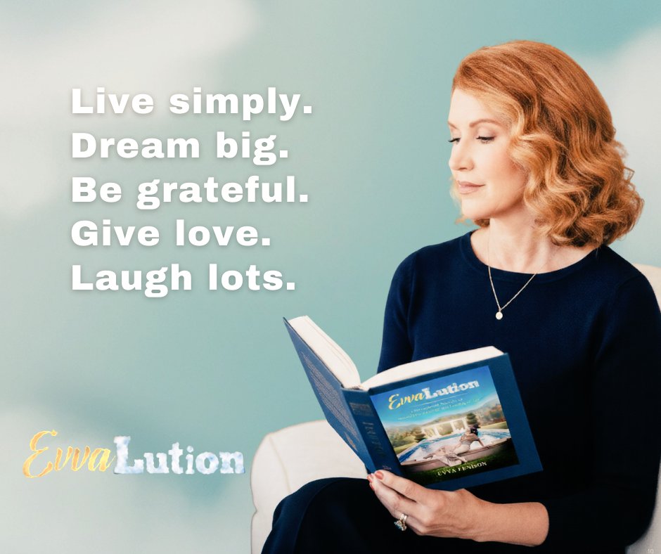 EvvaMindset's tweet photo. ✨ Live simply, dream big, be grateful, give love, laugh lots.
Two versions of the same beautiful message — because positivity never goes out of style.

#LiveSimply #DreamBig #PositiveVibes #GratefulHeart #EvvaLution #evvafenison #mindshift https://t.co/QPYlpSNiUn