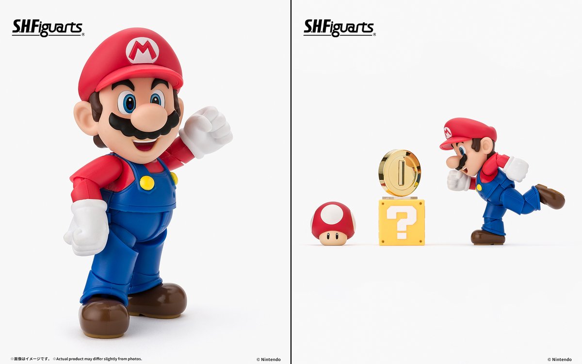 t_features's tweet image. 【今週の新商品】

『#スーパーマリオ』シリーズより
「S.H.Figuarts マリオ (SUPER MARIO)」が一般店頭にて2月21日(土)新発売！
📋tamashiiweb.com/item/15463/

ポーズが取れる！世界が広がる！「マリオ」のフルアクションフィギュア！
スーパーキノコなどのオプションと専用台座が付属!!
#SuperMario