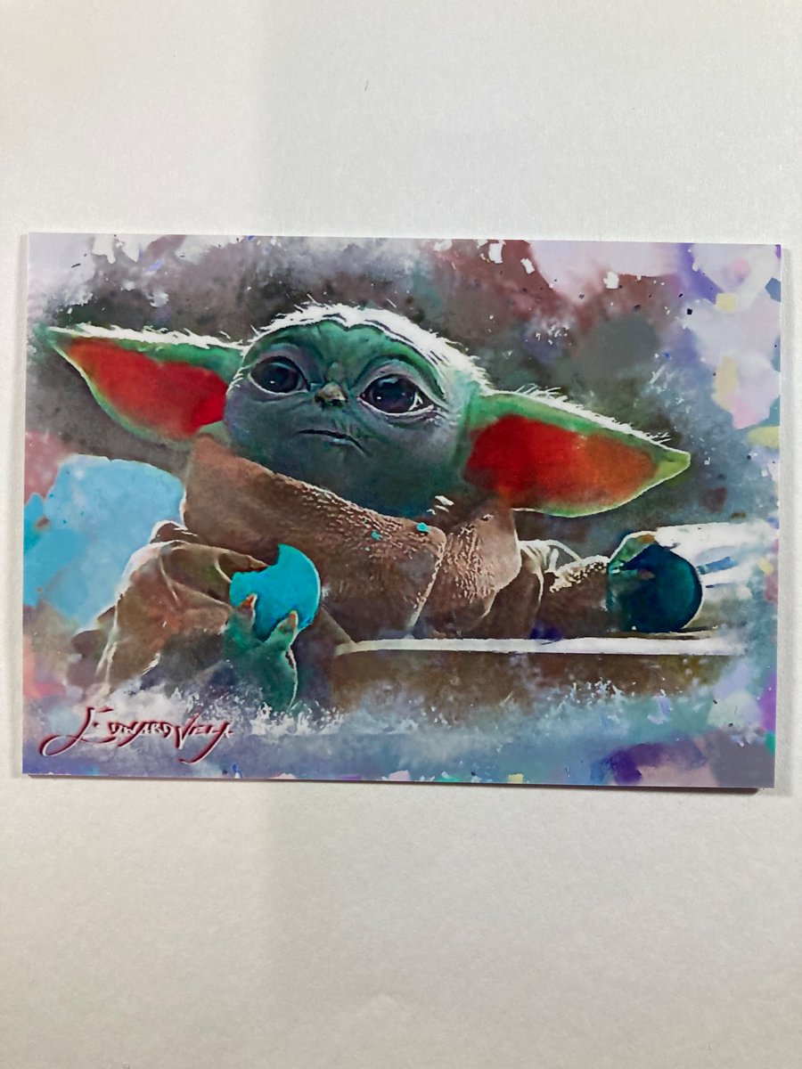 1218Sports's tweet image. 🎁Appreciation Day Giveaway🎁

Winner Announced Monday

🔥Grogu Limited Edition 38/50 Edward Vela Artist Autograph #StarWars

To enter
1. Follow
2. Retweet
3. Like