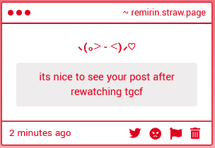 im actually gonna rewatch it again with a friend soon so i might have even more to say remirin.straw.page