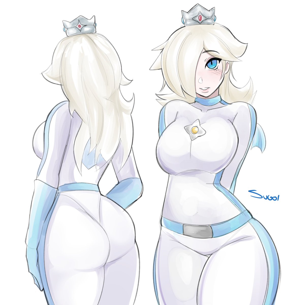 Sugoiiii__'s tweet photo. rosalina for @saguinee 
#MarioKartWorld #Rosalina https://t.co/jfE7ta8RKe