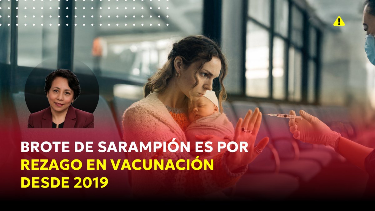 Hagamos cuentas: según el <a href="/inspmx/">INSP México</a> de 2018 a 2022 ya arrojaban rezago en el esquema de vacunación infantil. 

Hoy estamos pagando el costo: <a href="/ameinac/">AMEIN</a> 

hospitalsininfecciones.com/6269/resurgimi…

#sarampión