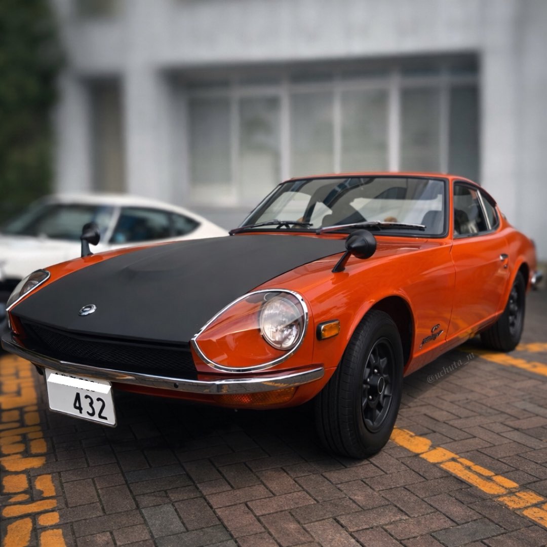 uchuta_m's tweet photo. おはようございます(^○^)
本日もヨロシクで〜す(^^)☀️☁️
#FairladyFriday
#DATSUN
#PS30
#Z432
#クラシックカーフェスティバルin桐生
#群馬大学 https://t.co/RCwO39rGq2