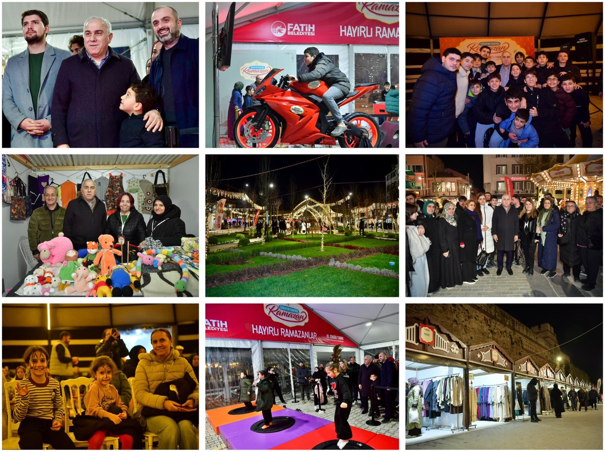 ✅ Ramazan Çarşısı
✅ Çocuk Eğlence Çadırı
✅ Atlı karınca, sokak lezzetleri

Özlediğimiz Ramazan eğlenceleri Topkapı Kaleiçi Meydanı’mızda başladı.

​İftar sonrası meydanımızı dolduran hemşehrilerimizi ziyaret ettik.

Ramazan ayının huzurunu ve neşesini yaşamak isteyen tüm