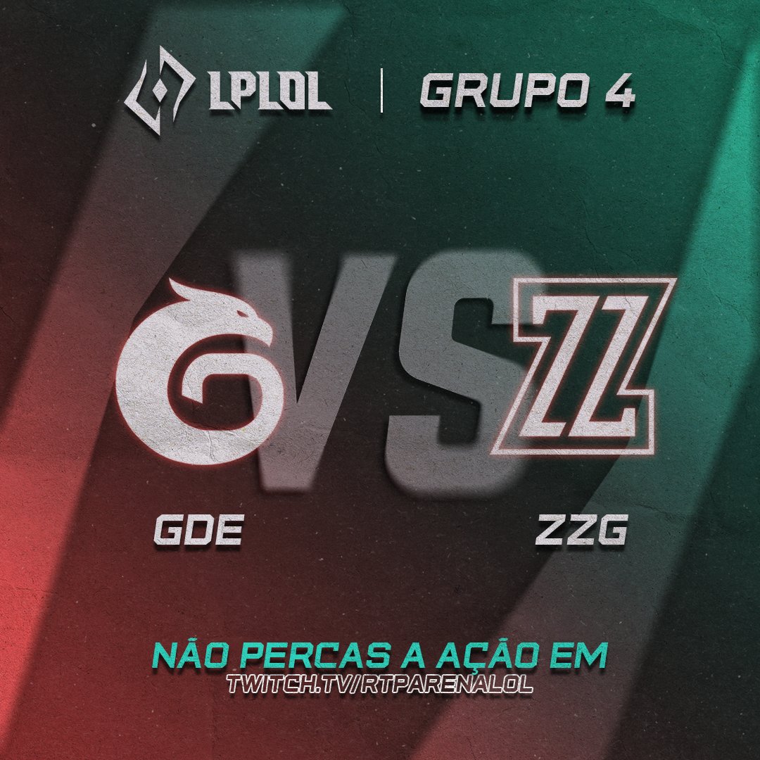 Vamos já descobrir quem é que se vai juntar às seis equipas já qualificadas para playoffs! 

<a href="/GDESPORTS25/">GD ESPORTS</a> 🆚 <a href="/zerozone_gaming/">ZeroZone Gaming</a> 

🎙️: <a href="/iamrufox/">𝙍𝙪</a>
🎙️: <a href="/Bplol_/">BP</a> 

Não percas em twitch.tv/rtparenalol 📺

#LPLOL #LoLnaRTP