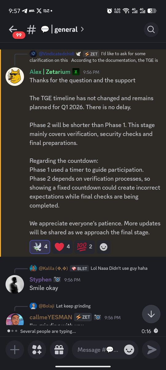 I am one of the most active participants in the <a href="/Zetarium_/">Zetarium</a> Airdrop Campaign, and I’m currently ranked number one on the leaderboard.

Because of this position, many community members naturally look up to me to speak on their behalf. While I do not actively seek that role, I