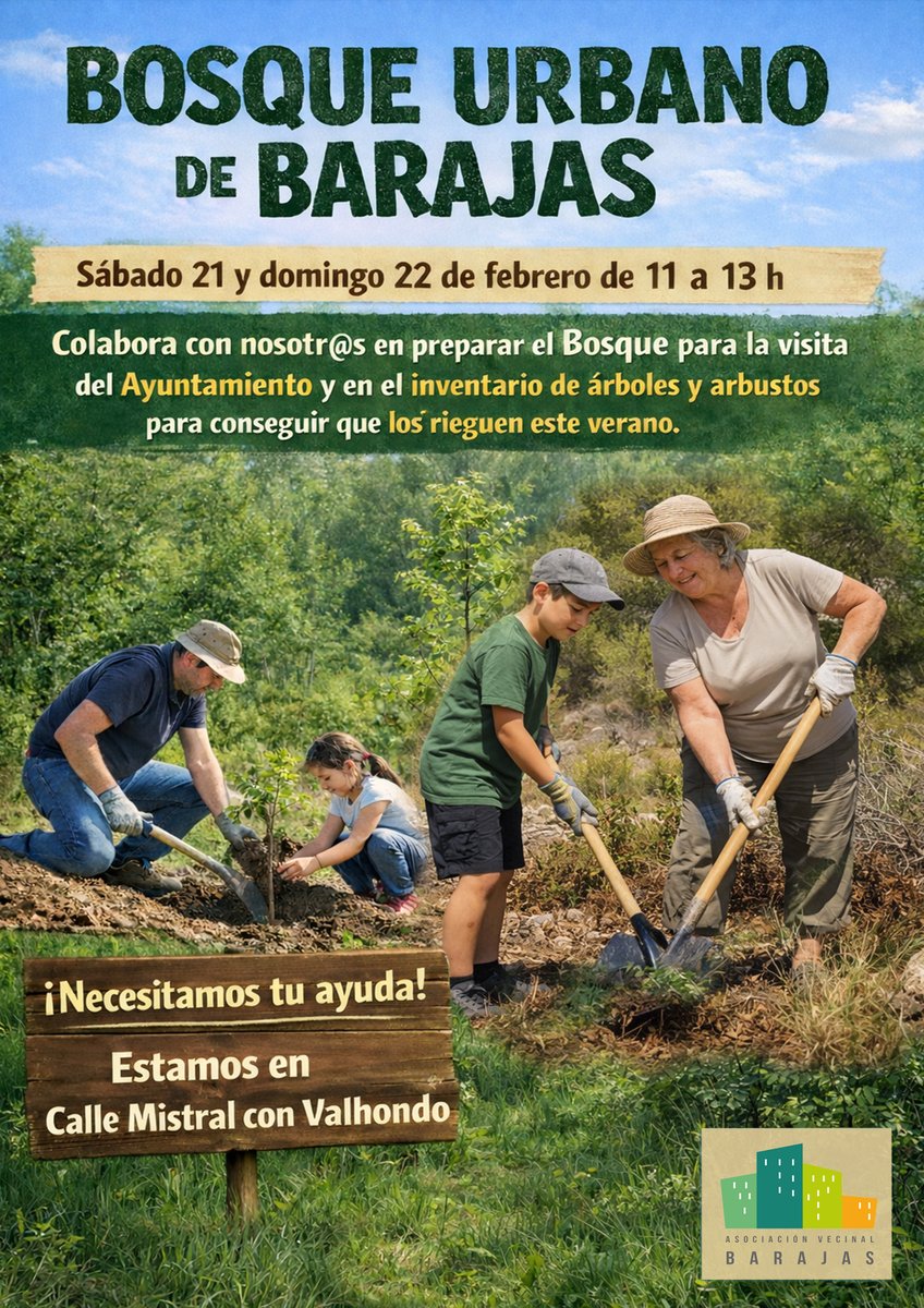 Aso.Vecinal Barajas tweet media