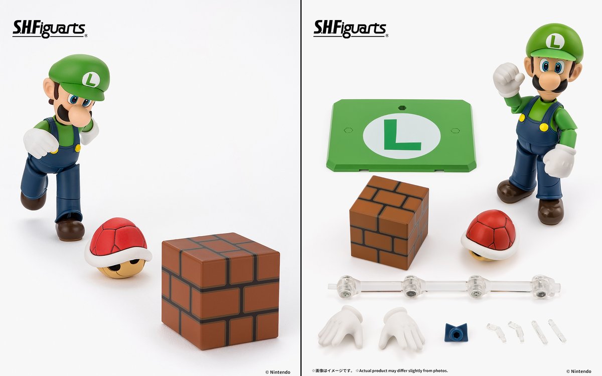 t_features's tweet image. 【今週の新商品】

「S.H.Figuarts ルイージ (SUPER MARIO)」が一般店頭にて2月21日(土)新発売！
📋tamashiiweb.com/item/15464/

アクションフィギュアだから実現できる様々なポージングで #スーパーマリオ の世界を楽しめる！
レンガブロック、アカこうらと専用台座が付属!!
#SuperMario #t_shf