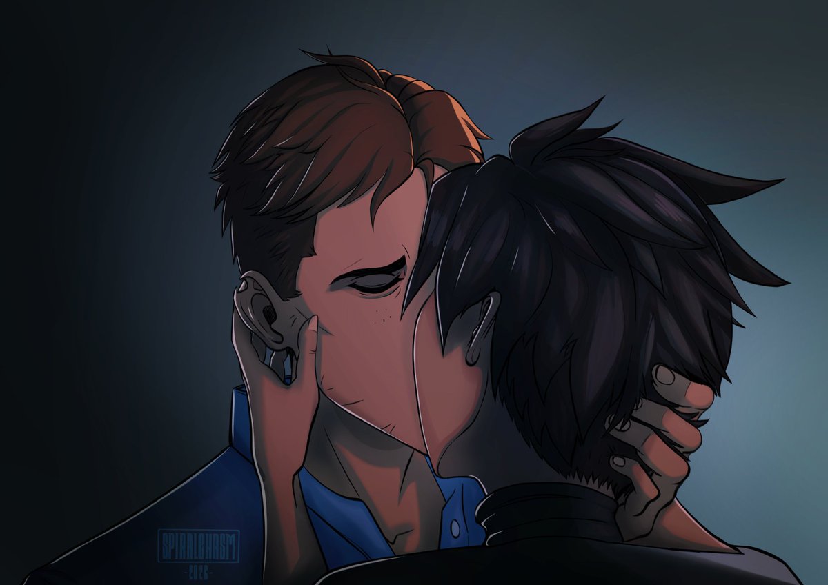 another screenshot redraw in my style, this time for the best scene in game

didn't feel like doing the lockers oops

#invisimech #dispatch