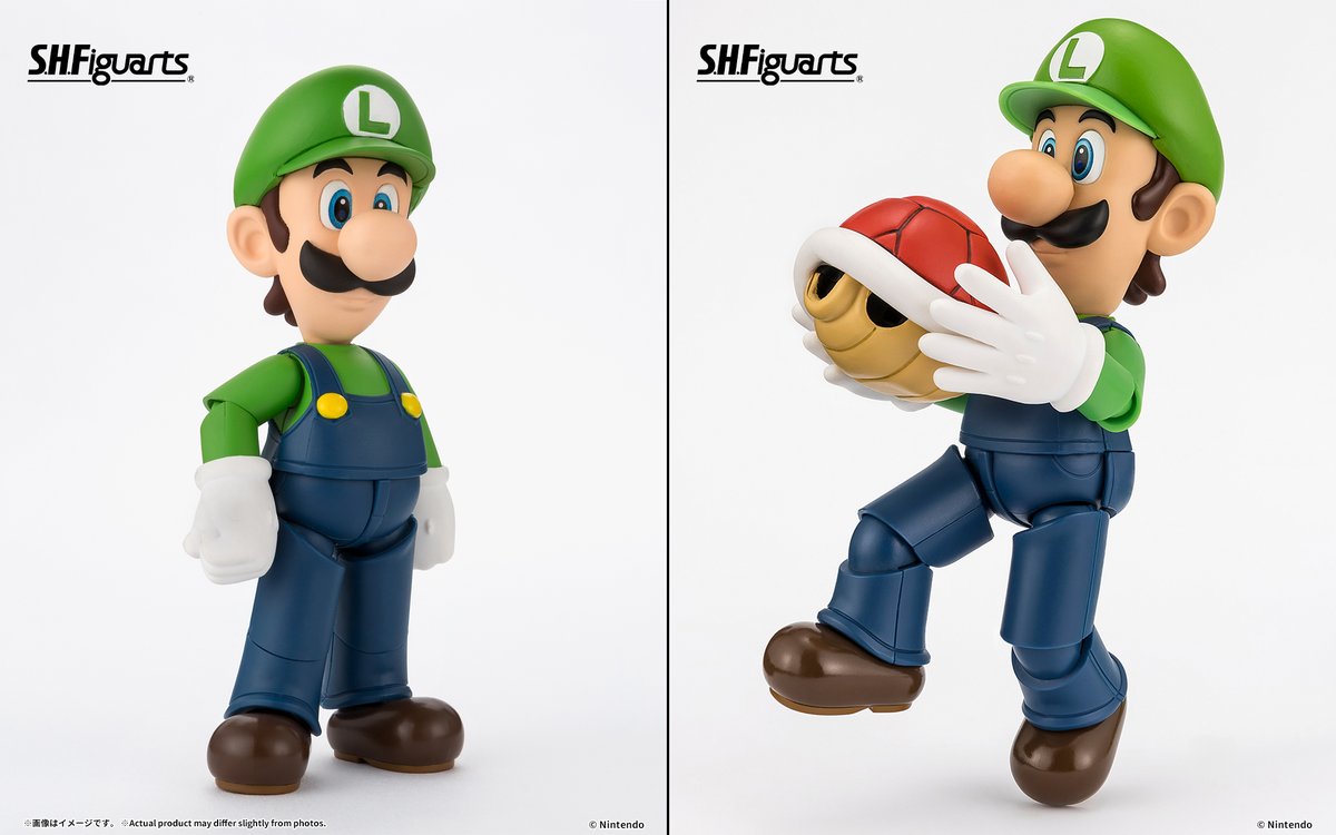 t_features's tweet image. 【今週の新商品】

「S.H.Figuarts ルイージ (SUPER MARIO)」が一般店頭にて2月21日(土)新発売！
📋tamashiiweb.com/item/15464/

アクションフィギュアだから実現できる様々なポージングで #スーパーマリオ の世界を楽しめる！
レンガブロック、アカこうらと専用台座が付属!!
#SuperMario #t_shf