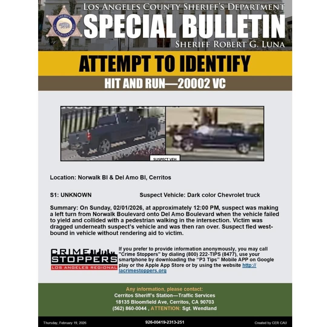 LASD Cerritos Station tweet media