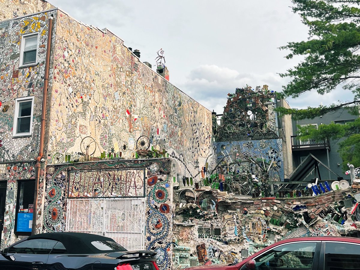 I’ve just learned that Isaiah Zagar, the man behind Philadelphia’s Magic Gardens, has passed away at the age of 86

Zagar’s work can be seen on over 200 public walls and buildings in Philadelphia