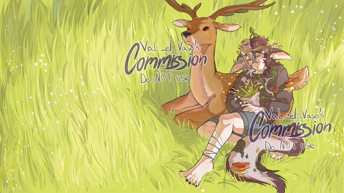 c0mm I made for <a href="/claythesalty/">╰⸝⸝ 🌱 CLAY ( COMMS OPEN ) ⸝⸝</a> !!!
go watch them in stream!!!

#c0mms #lookingforcommissions