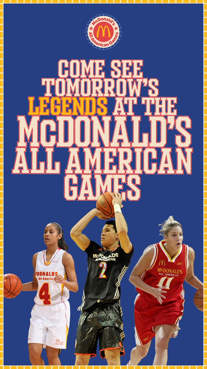 McDonald's All American Games tweet media