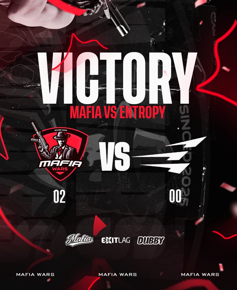 MafiaWarsgg's tweet photo. ๐ MATCHDAY RESULT R6 ๐
๐ @EntropyGaming
League: @ControllerCup
Maps:
1 ๐บ๏ธChalet : 7x2
2๐บ๏ธClub House: 8x6
LINEUP:
๐ฎ @hxafiTTV
๐ฎ @Kxwinho
๐ฎ @TqmTS_ ( MVP)
๐ฎ @Phnji
๐ฎ @BadVassyyy
#GoMafia #LestGoMafia https://t.co/zAKskDsNrG
