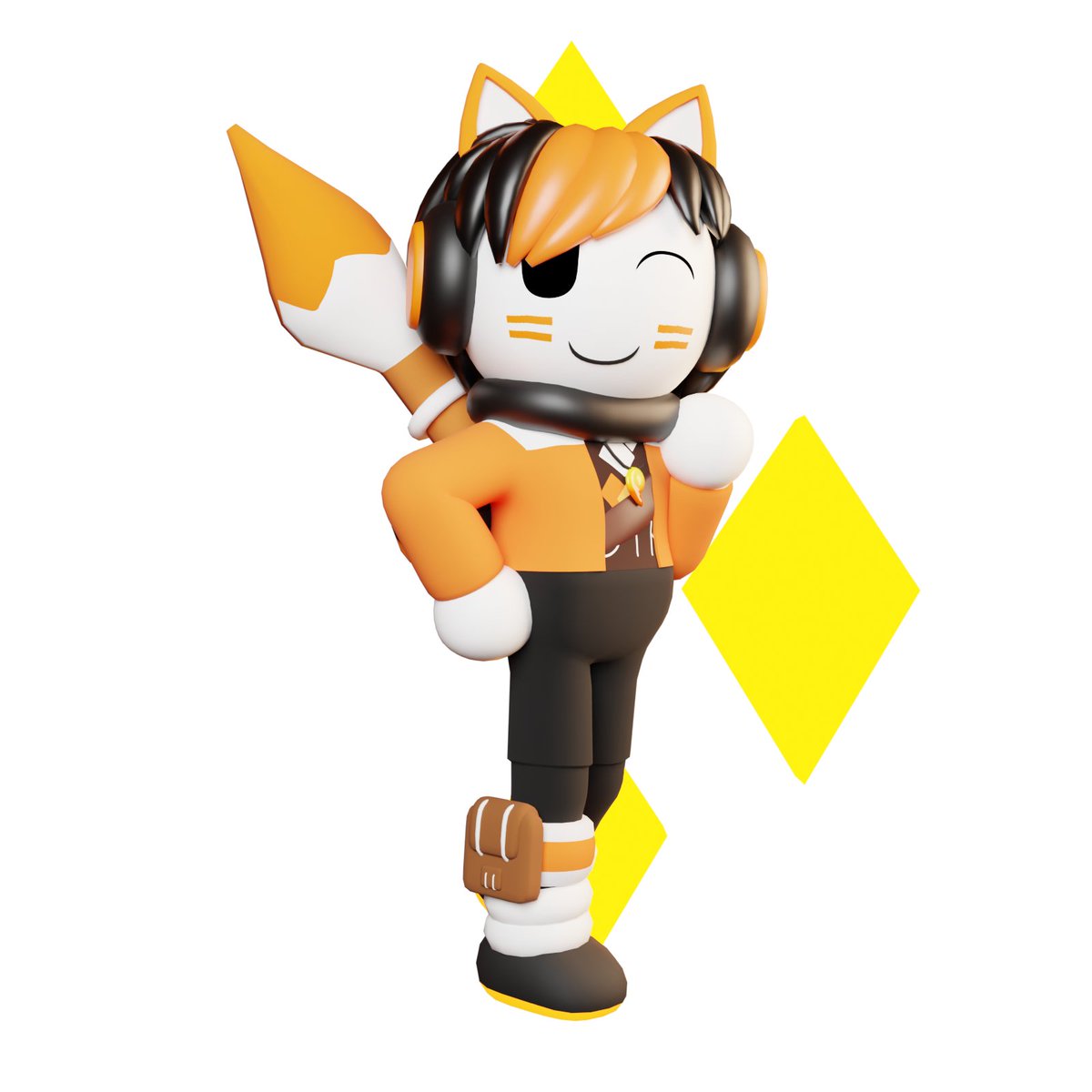 Lumi Sunbreak in his Guardian Attire
🧡🦊
Character belongs to <a href="/MK_LUMITALE/">M.K✍🏾 | Creator of #LTSERIES | SHOP OPEN NOW✨</a> <a href="/_LUMICREW/">LUMICREW🧡</a> 
#Lumi_Tale #LTSERIES #LT_LUMI #fanart #DreamsPS5 #Blender3D