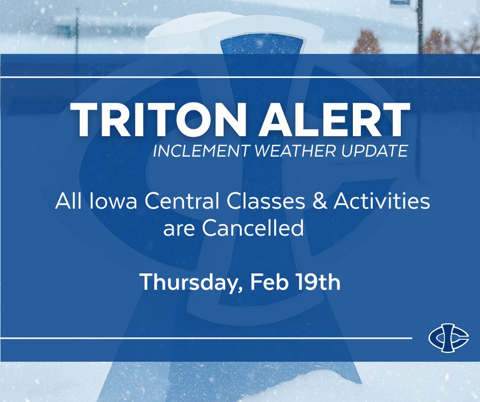 Iowa Central Community College tweet media