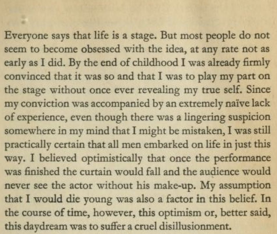 Holnareff's tweet photo. Hi Kazui nation check out this passage from Yukio Mishima’s Confessions of a Mask (of which the drama track shares its name) 😶 https://t.co/L0D55Lwg5k