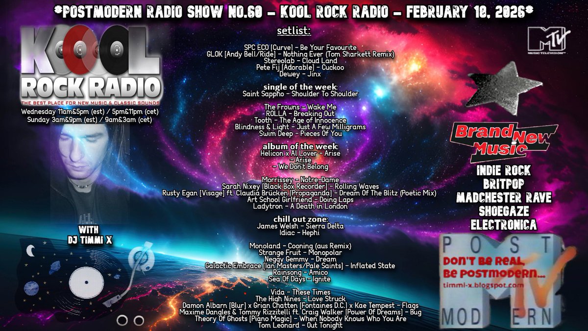 don‘t be real, be postmodern / timmi x tweet media