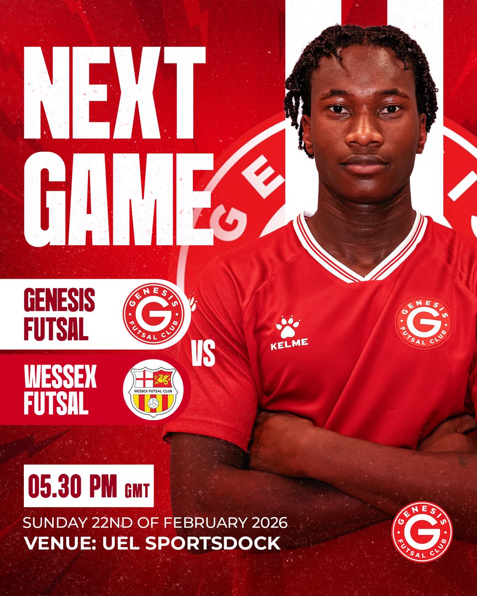 Genesis Futsal Club 🔴⚪️ tweet media